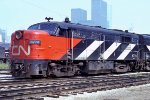 Canadian National MLW FPA4 #6773at Spadina yard